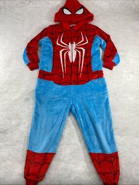 Spider Man pajamas onesie boy fun costume pjs creative.
